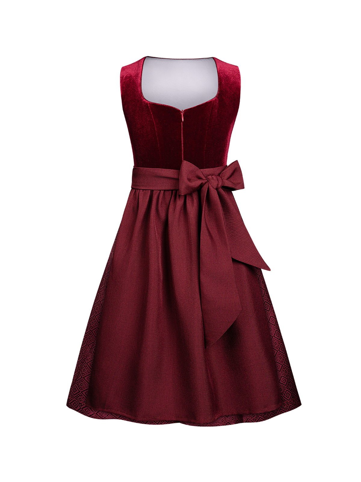 Elegantes rotes Dirndl für besondere Anlässe