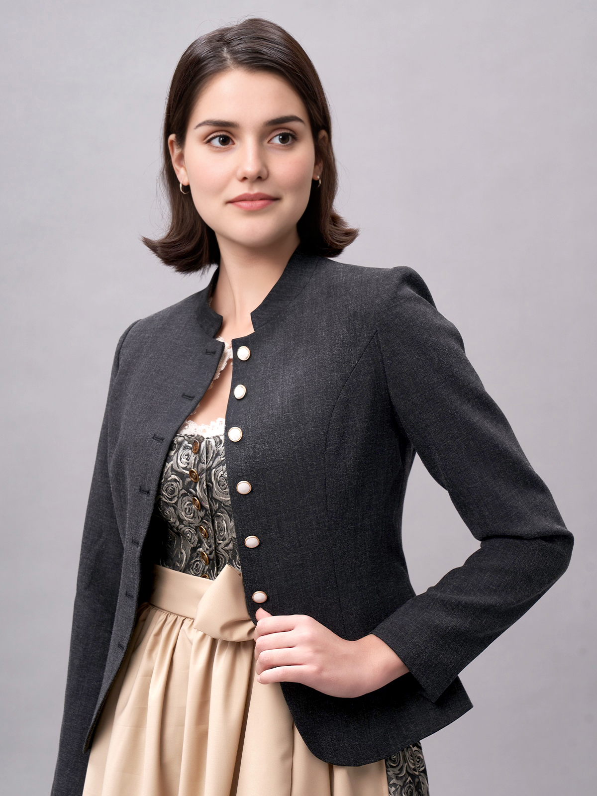 Klassisches Dirndl in Blau