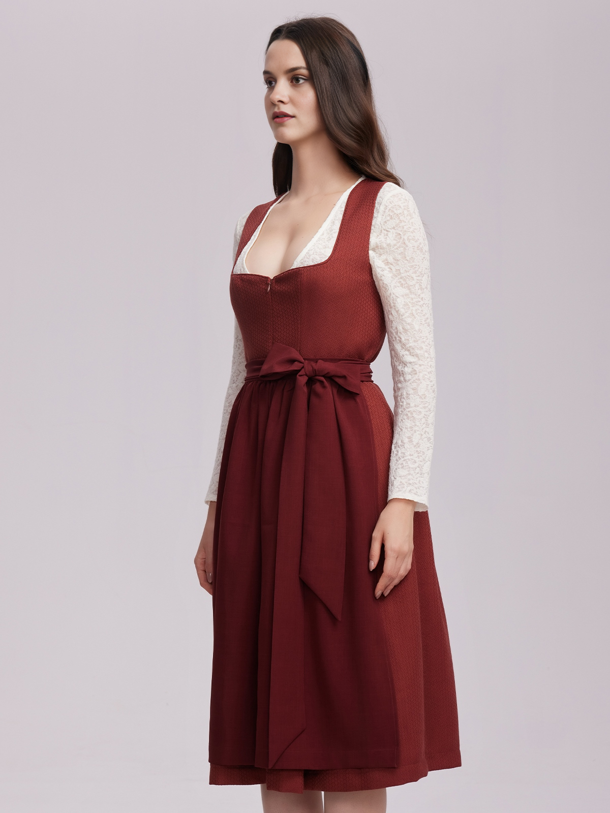 Dirndl 70cm in Rot – ein absoluter Blickfang